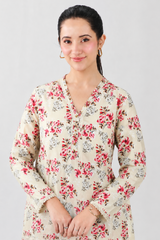 Embroidered Lawn 3PC Stitched Suit
