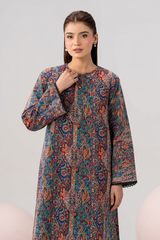 Multicolor Printed Lawn 2PC Stitched Suit