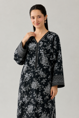 Basic Printed Lawn 3 PCS Suit Stitched