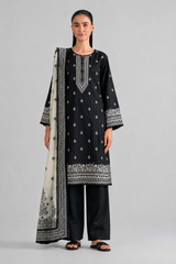 Printed Lawn 3PC Stitched Suit