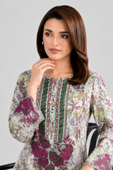 Embroidered Lawn 3PC Stitched Suit