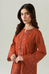 Embroidered Lawn 3PC Stitched Suit