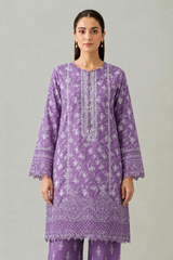 Embroidered Lawn 3PC Stitched Suit
