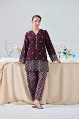 Embroidered Lawn 3PC Stitched Suit