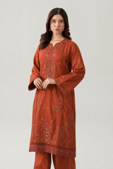 Embroidered Lawn 3PC Stitched Suit