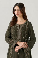 Embroidered Lawn 3PC Stitched Suit