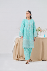 Embroidered Lawn 3PC Stitched Suit