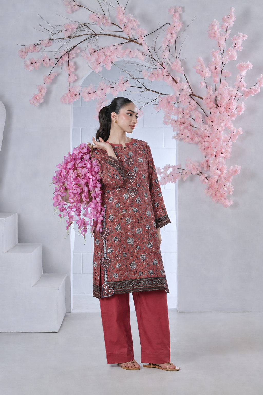 3PC PRINTED LAWN