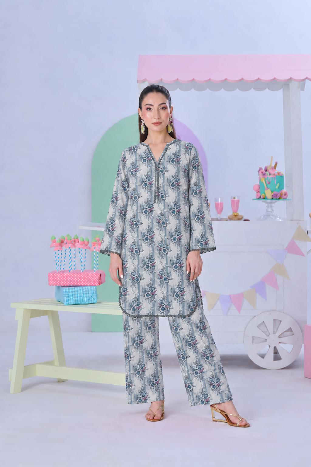 PRINTED LAWN 2PCS